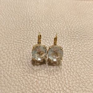 Kate Spade Crystal Lever Back Earrings